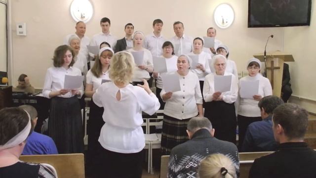 Хор: "Великий Бог, Создатель" (18.04.2021г.) смотреть онлайн