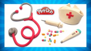 Как сделать набор Доктора из Пластилина ? Play-Doh, Теста, Плей До