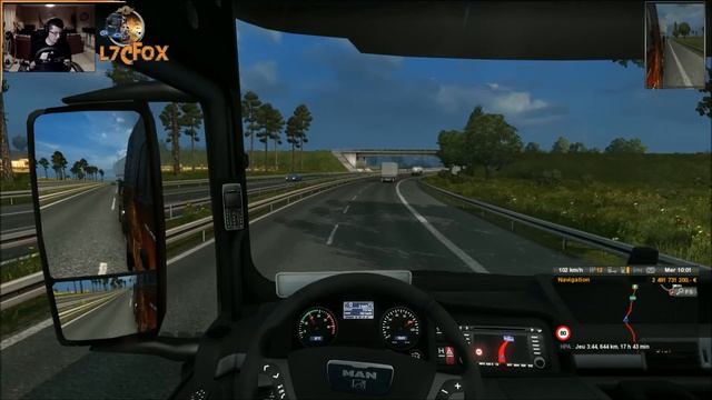 Euro Truck Simulator 2 - L7CFox sur les routes d'Europe - Episode 60 DLC Scandinavia смотреть онлайн