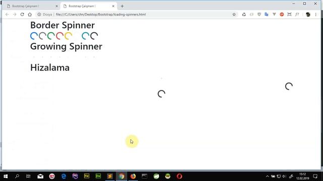 Bootstrap Loading Spinners смотреть онлайн