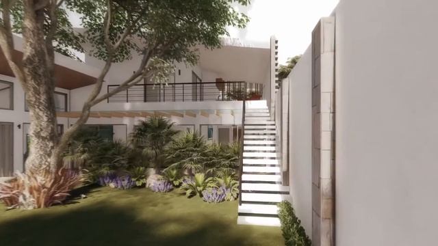 Casa Caleta Playa Potrero, modeled with Rhino and VisualARQ смотреть онлайн