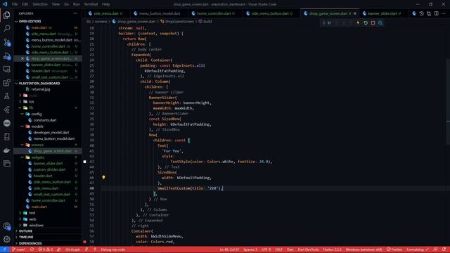 PlayStation Dashboard Flutter UI Desktop & Web | Speed Code смотреть онлайн