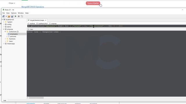 Curso MongoDB - 8 Operaciones de Consulta смотреть онлайн