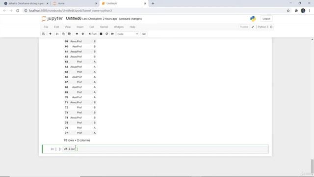 Slicing and Sorting in Pandas | Pandas Python tutorial for Data Science смотреть онлайн