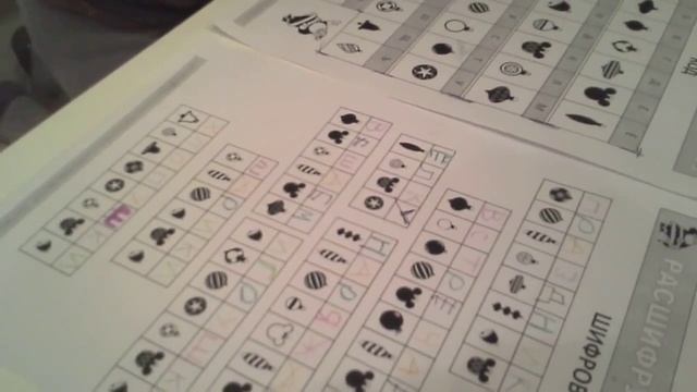 Андрей разгадывает шифры