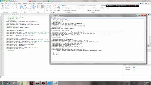 Cách làm script hack game roblox смотреть онлайн