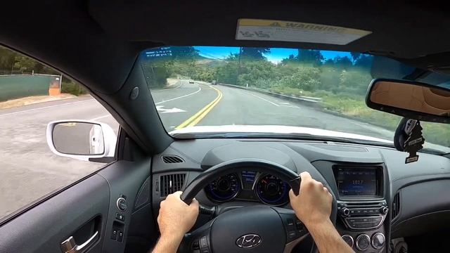 2015 Hyundai Genesis Coupe 3.8 Ultimate | POV Test Drive смотреть онлайн