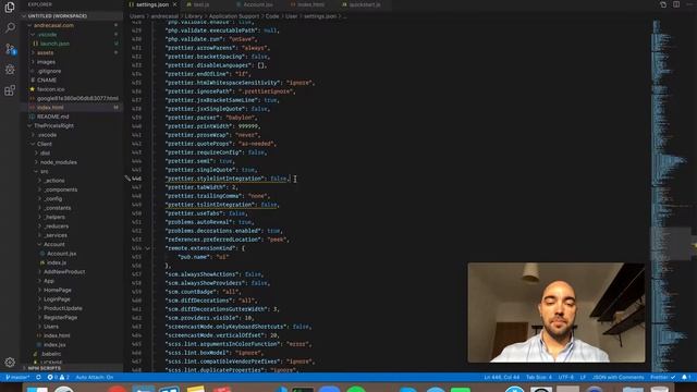 VS Code Prettier Setting: prettier.stylelintIntegration смотреть онлайн