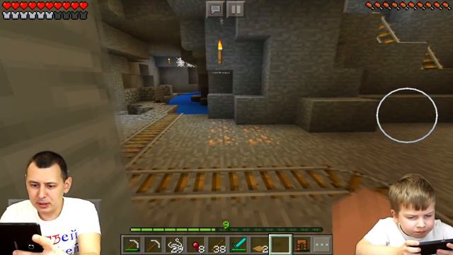 ЧТО мы НАШЛИ в пещере МАЙНКРАФТ?  НУБ и ПРО Выживание Minecraft видео для детей Матвей Котофей MCP