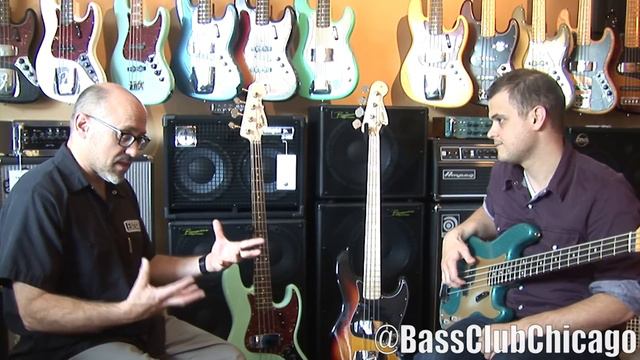 Fender Masterbuilt vs Custom Shop by Bass Club Chicago смотреть онлайн