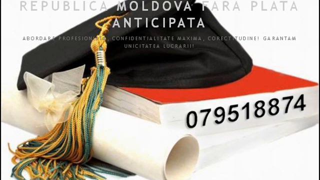 Дипломные работы на заказ в Молдове смотреть онлайн