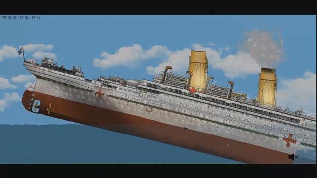 Floating SandBox | Britannic Sinking | 1916 смотреть онлайн