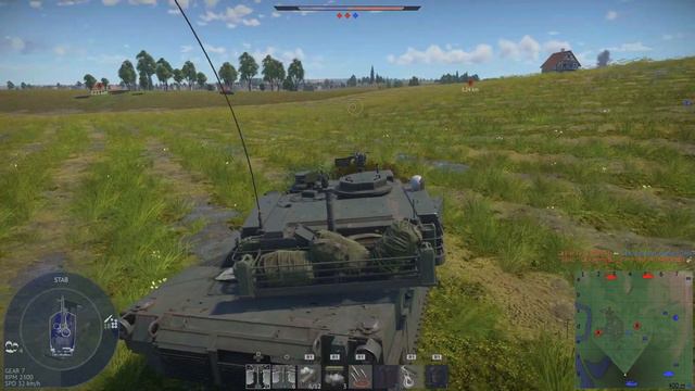 War Thunder PS5 USA Bias M1A2 смотреть онлайн
