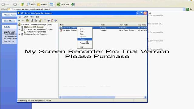 Connection between Java and SQL Server 2005 смотреть онлайн