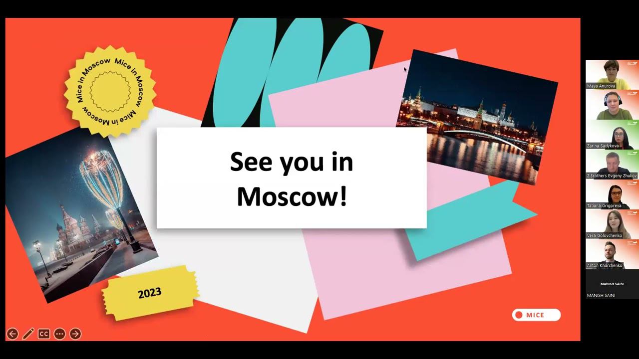 Moscow MICE Ambassadors Programme: General Information смотреть онлайн