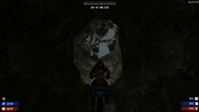 7 Days to Die Alpha 14 #032 - Фэйл с мопедом и ямой. смотреть онлайн