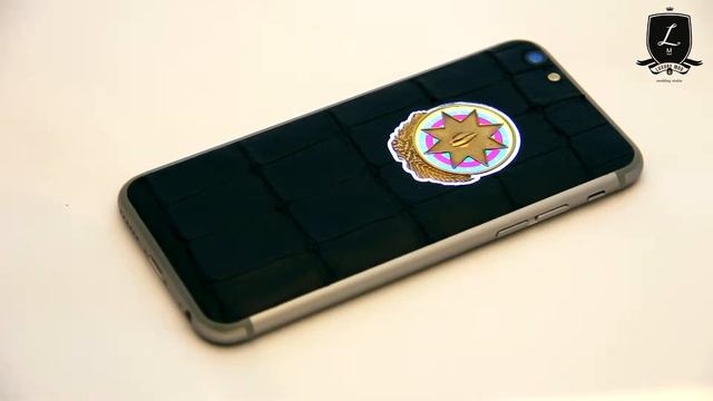 iPhone 6 со светящимся гербом Азербайджана смотреть онлайн