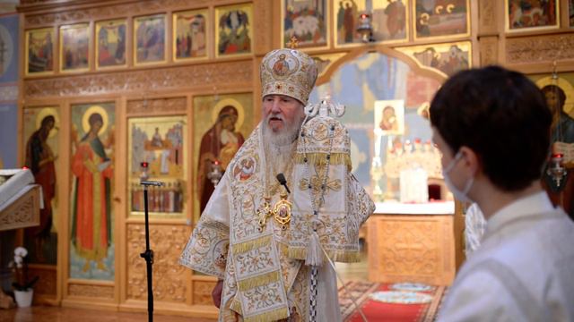 Проповедь Митрополита Марка на Святое Богоявление неделя 33 по Пятидесятнице 19.01.21 смотреть онлайн