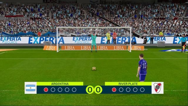 A GRANDE FINAL DA COPA AMÉRICA DE CLUBE VS SELEÇÕES NOS PÊNALTIS!!! EA FC24 смотреть онлайн
