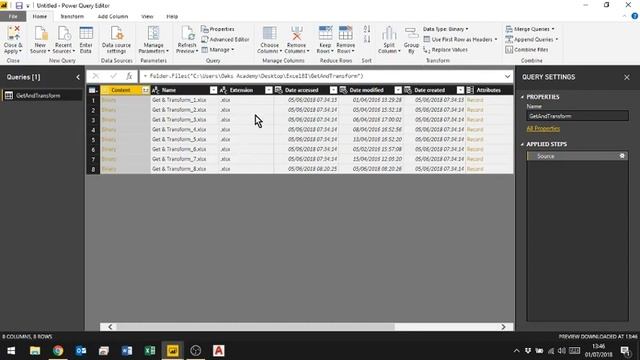 Power BI Query Editor Filters смотреть онлайн