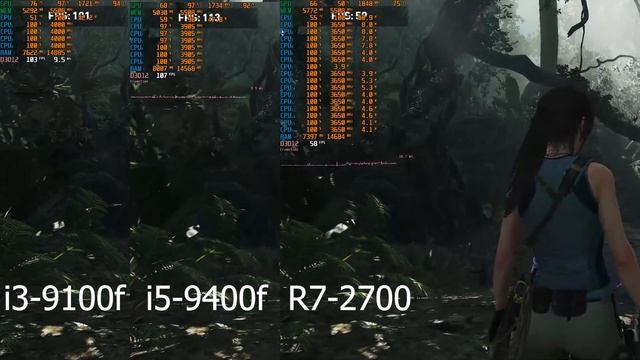 "Нечестный" тест i3-9100, i5-9400 и Ryzen 7 2700 (+бонус-распаковка Palit GTX1660 и Msi RX570 Armor смотреть онлайн