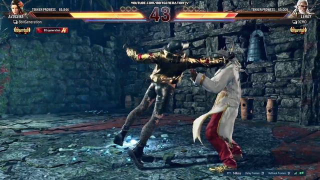 Leroy Vs Azucena - TEKKEN 8 [4K]