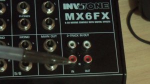 Обзор Микшера INVOTONE MX6FX. Аналоговый микшерный пульт. Подключение Микшера. Работа с Микшером