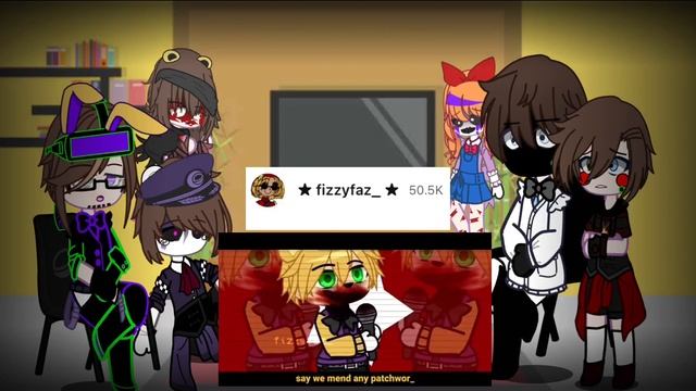 Swap death Aftons and Emily’s react to original||FNAF||Credits are in desc|| MY AU!! смотреть онлайн