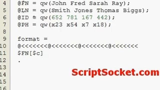 Perl Tutorial 73 - Formats: Create a Multiline List смотреть онлайн