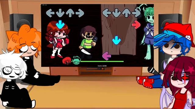 FNF React to MANIFEST but everyone sings it смотреть онлайн