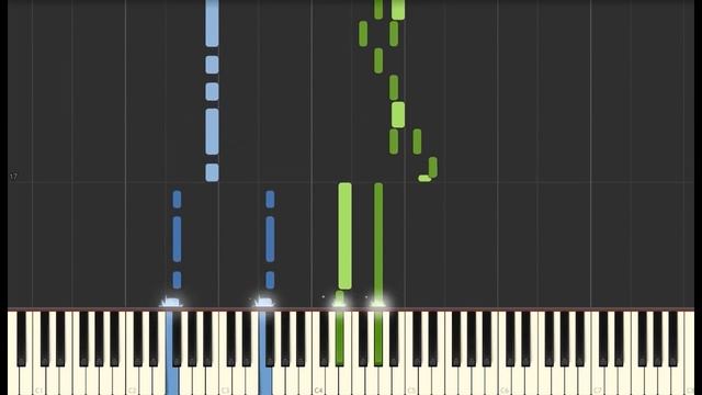 Little Nemo Dream Master (NES) - Dream 2 'Flower Garden' [Piano Cover Synthesia Tutorial] смотреть онлайн