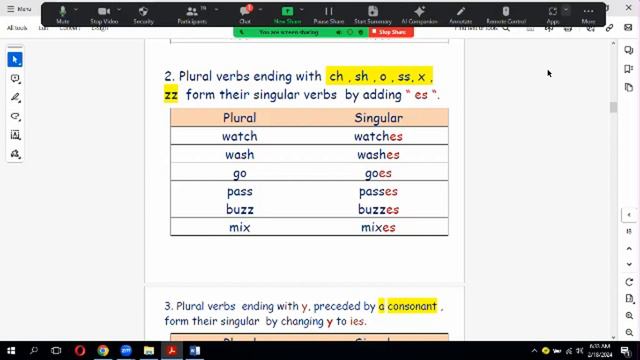 Rules of Simple present tense | Grade - 10 | Zoom class-1 смотреть онлайн