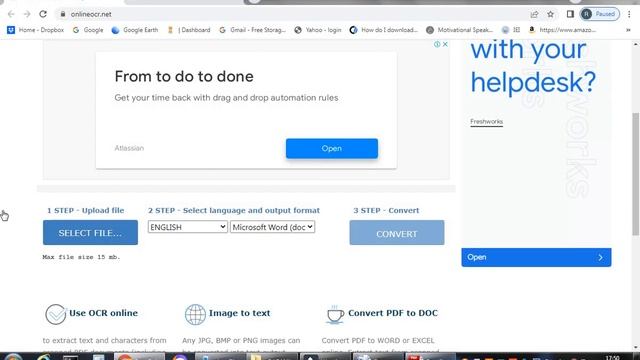 How to convert Text JPEG images to Word doc Format смотреть онлайн