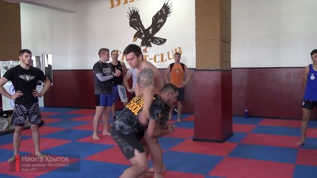Никита Крылов провел мастер класс в столичном клубе БЕРКУТ.