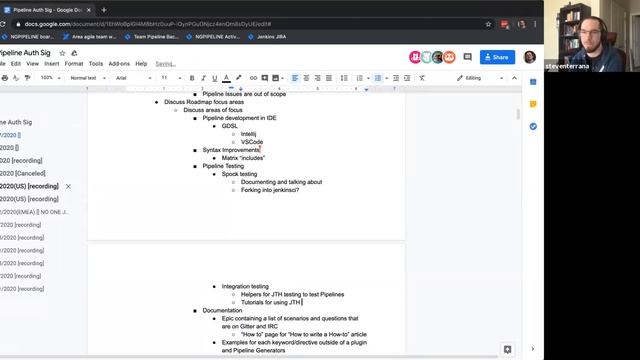Jenkins Pipeline-Authoring SIG Meeting for 20200417 смотреть онлайн