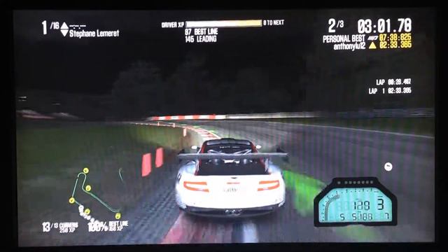Shift 2: Unleashed (PS3) - Aston Martin Racing DBRS9 GT3 in Circuit de Spa Francorchamps смотреть онлайн