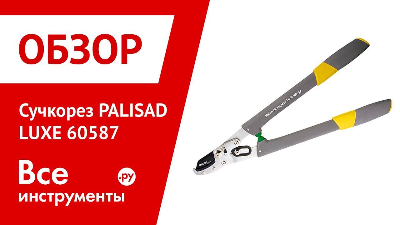 Обзор сучкореза PALISAD LUXE 60587 смотреть онлайн
