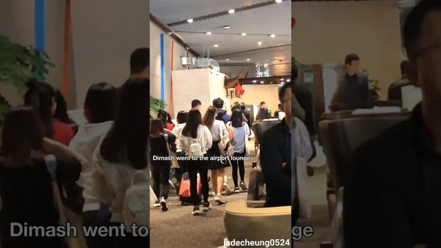 迪玛希Dimash,[20191022] At Shanghai Airport（From Shanghai to Beijing） смотреть онлайн