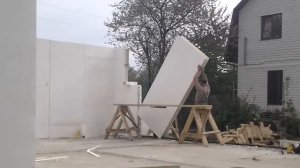 Как строят дом из СИП панелей из СМЛ