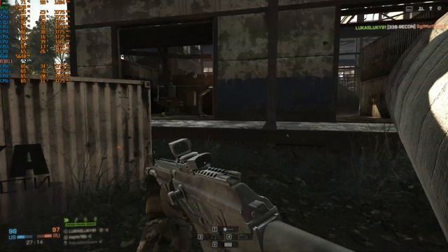 R5 2600(stock)+Rx 570 8GB in Battlefield 4 смотреть онлайн