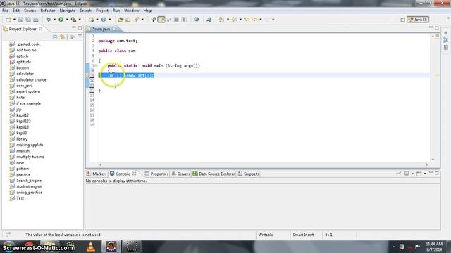 how to declare an array in java смотреть онлайн