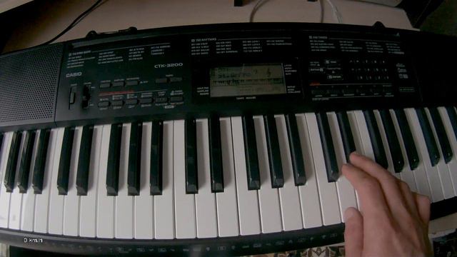 no name? casio ctk-3200 piano tutorial смотреть онлайн