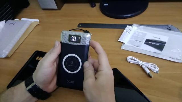 Power Bank-Dcae QI 10000 мАч, с беспроводной зарядкой! НЕ Работает- БУДЕМ СПОРИТЬ!!! смотреть онлайн