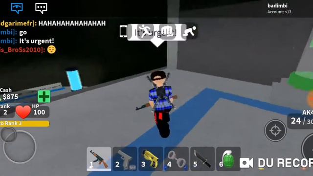 Взять, взять|роблокс Тюрьма и боты! смотреть онлайн