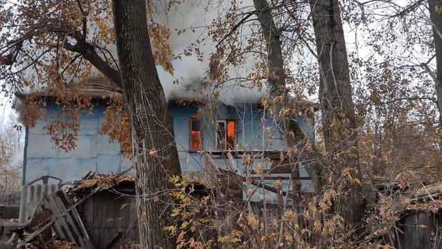 Пожар на Павленко у Мегастроя Йошкар-Ола смотреть онлайн