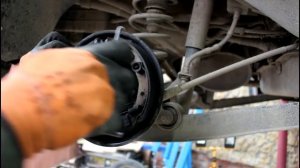 Регулировка ручного тормоза на Daewoo Matiz Дэу Матиз 0,8 2011 года