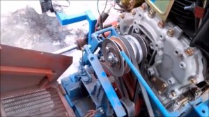 мой самодельный минитрактор  весь его обзор