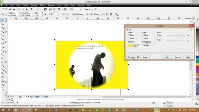 Làm mờ viền ảnh bằng coreldraw x6 0 - How To Use CorelDRAW смотреть онлайн