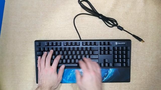 SADES Frost Staff. Шикарная игровая клавиатура с красивой RGB подсветкой.Optical Mechanical Keyboar смотреть онлайн