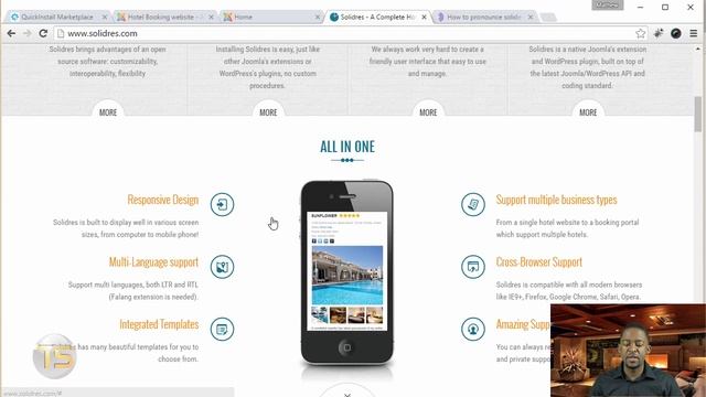Create a Hotel Booking Website In 1 hour with Joomla - 12 - installing Solidres extension hotel смотреть онлайн